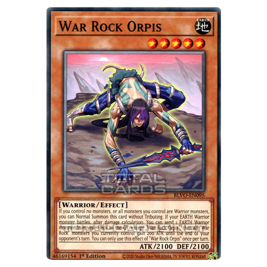 Yu-Gi-Oh! - Blazing Vortex - War Rock Orpis (Common) BLVO-EN095