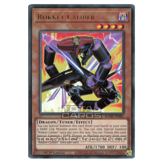 Yu-Gi-Oh! - Burst of Destiny - Rokket Caliber (Ultra Rare) BODE-EN001