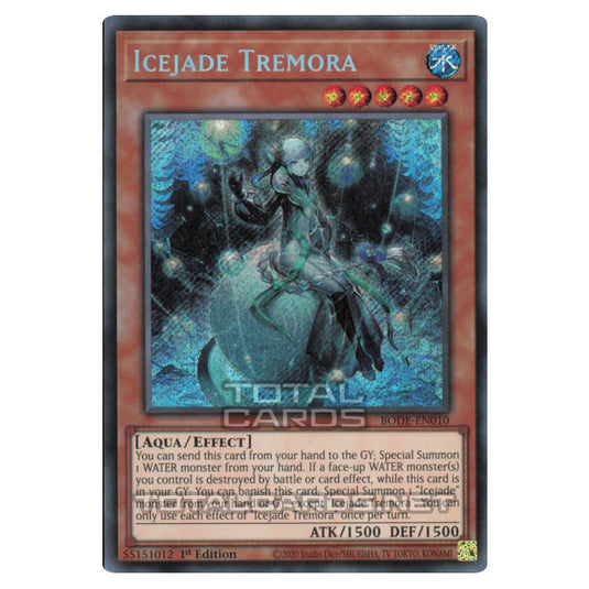 Yu-Gi-Oh! - Burst of Destiny - Icejade Tremora (Secret Rare) BODE-EN010