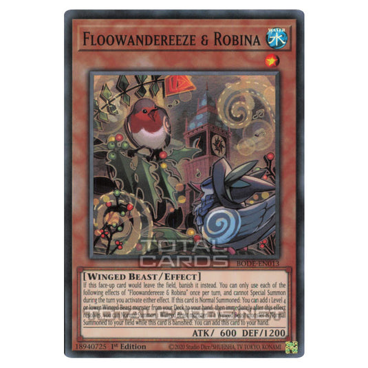 Yu-Gi-Oh! - Burst of Destiny - Floowandereeze & Robina (Super Rare) BODE-EN013