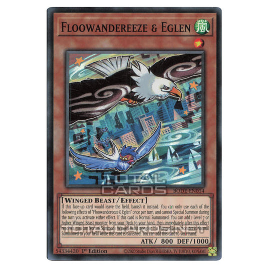 Yu-Gi-Oh! - Burst of Destiny - Floowandereeze & Eglen (Super Rare) BODE-EN014