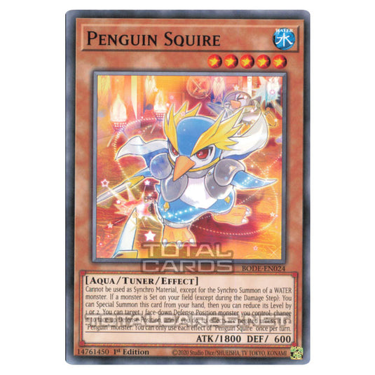 Yu-Gi-Oh! - Burst of Destiny - Penguin Squire (Common) BODE-EN024