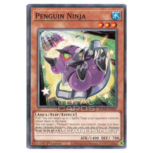 Yu-Gi-Oh! - Burst of Destiny - Penguin Ninja (Common) BODE-EN025
