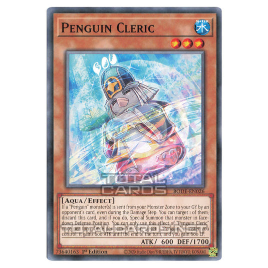 Yu-Gi-Oh! - Burst of Destiny - Penguin Cleric (Common) BODE-EN026