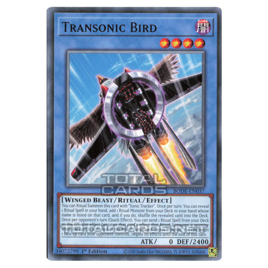 Yu-Gi-Oh! - Burst of Destiny - Transonic Bird (Common) BODE-EN037