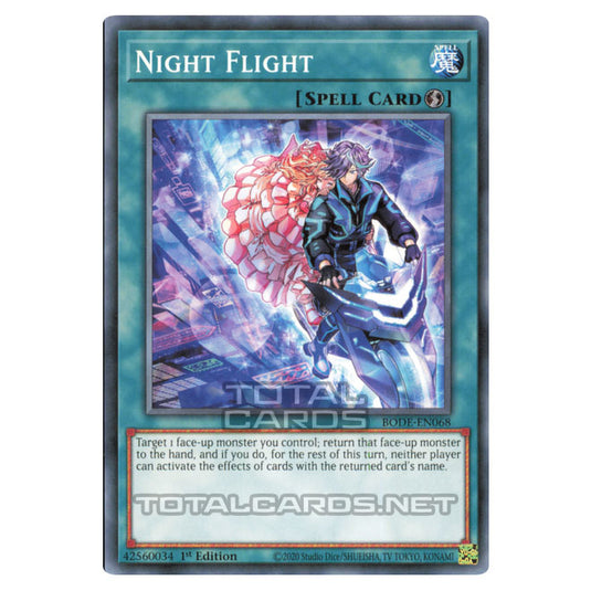 Yu-Gi-Oh! - Burst of Destiny - Night Flight (Common) BODE-EN068