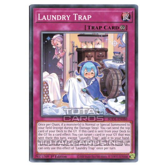 Yu-Gi-Oh! - Burst of Destiny - Laundry Trap (Common) BODE-EN080