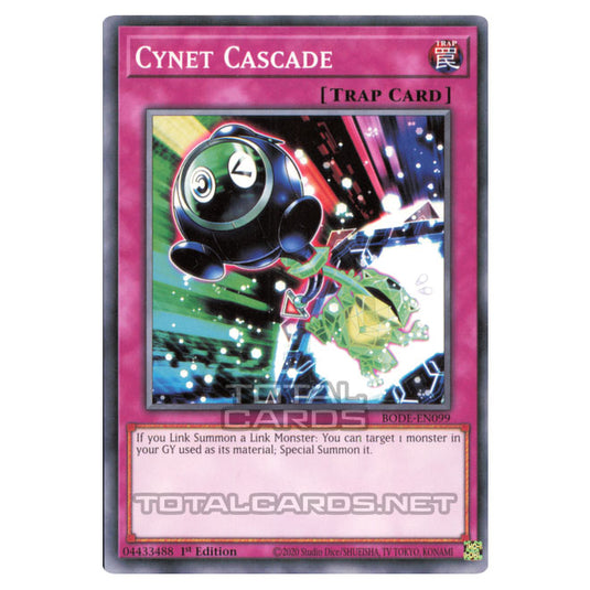 Yu-Gi-Oh! - Burst of Destiny - Cynet Cascade (Common) BODE-EN099