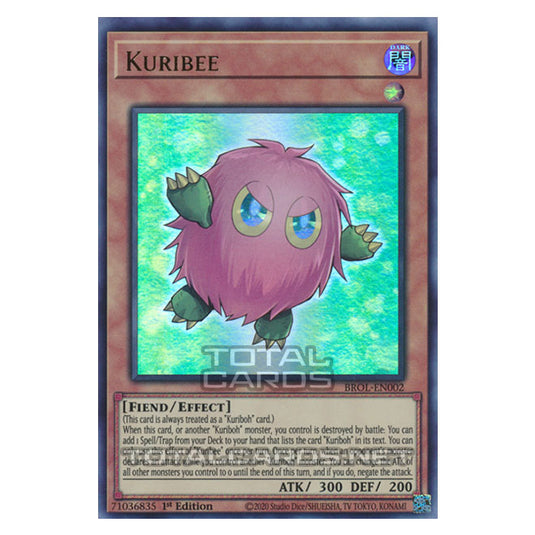 Yu-Gi-Oh! - Brothers of Legend - Kuribee (Ultra Rare) BROL-EN002