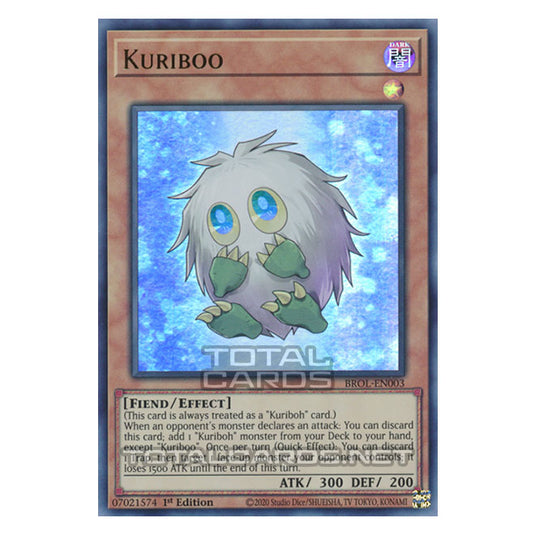 Yu-Gi-Oh! - Brothers of Legend - Kuriboo (Ultra Rare) BROL-EN003