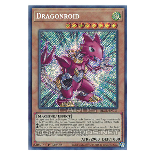 Yu-Gi-Oh! - Brothers of Legend - Dragonroid (Secret Rare) BROL-EN011