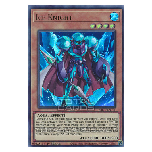 Yu-Gi-Oh! - Brothers of Legend - Ice Knight (Ultra Rare) BROL-EN014