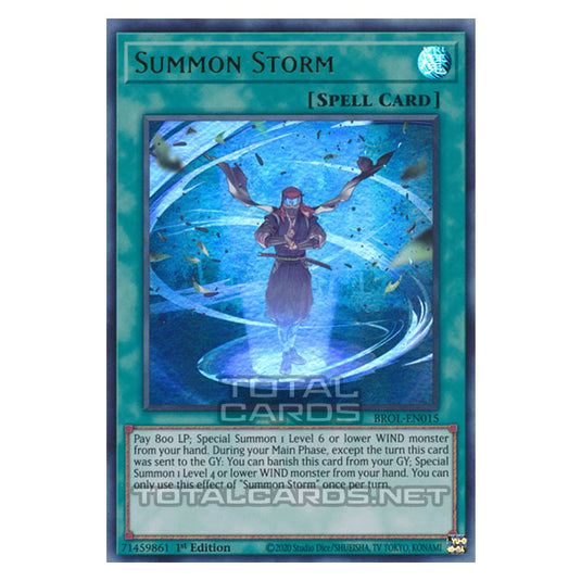 Yu-Gi-Oh! - Brothers of Legend - Summon Storm (Ultra Rare) BROL-EN015