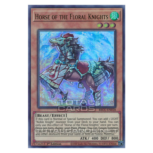 Yu-Gi-Oh! - Brothers of Legend - Horse of the Floral Knights (Ultra Rare) BROL-EN018