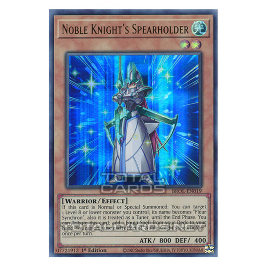 Yu-Gi-Oh! - Brothers of Legend - Noble Knight's Spearholder (Ultra Rare) BROL-EN019