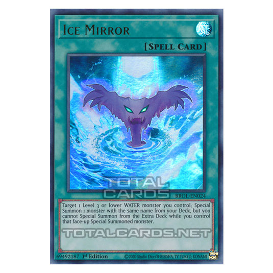 Yu-Gi-Oh! - Brothers of Legend - Ice Mirror (Ultra Rare) BROL-EN024 Yu-Gi-Oh! - Brothers of Legend - Ice Mirror (Ultra Rare) BROL-EN024