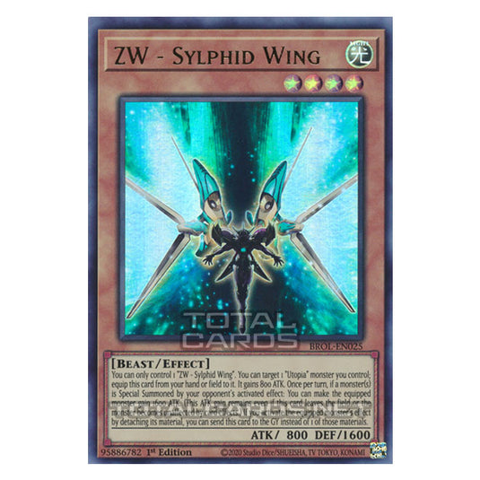 Yu-Gi-Oh! - Brothers of Legend - ZW - Sylphid Wing (Ultra Rare) BROL-EN025