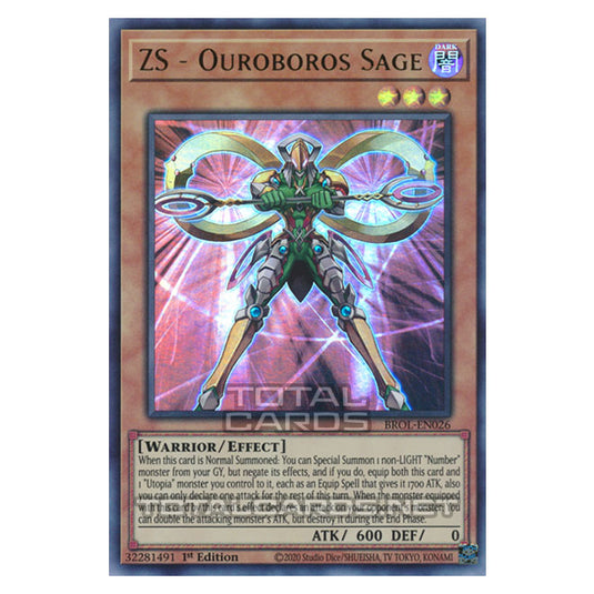 Yu-Gi-Oh! - Brothers of Legend - ZS - Ouroboros Sage (Ultra Rare) BROL-EN026