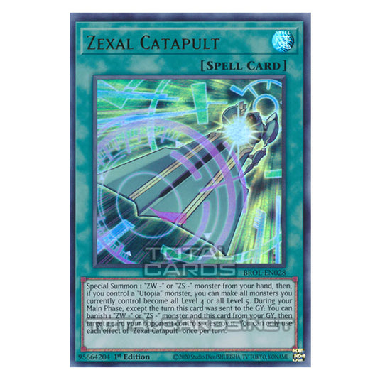 Yu-Gi-Oh! - Brothers of Legend - Zexal Catapult (Ultra Rare) BROL-EN028