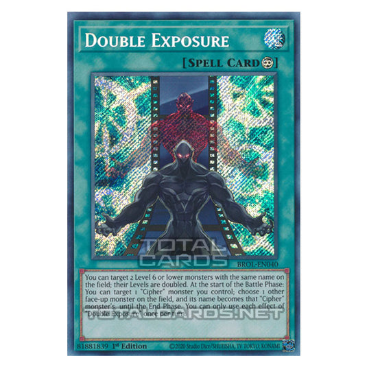 Yu-Gi-Oh! - Brothers of Legend - Double Exposure (Secret Rare) BROL-EN040