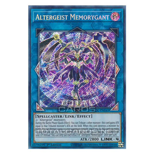 Yu-Gi-Oh! - Brothers of Legend - Altergeist Memorygant (Secret Rare) BROL-EN045