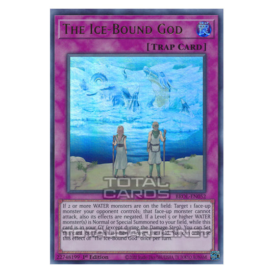 Yu-Gi-Oh! - Brothers of Legend - The Ice-Bound God (Ultra Rare) BROL-EN052