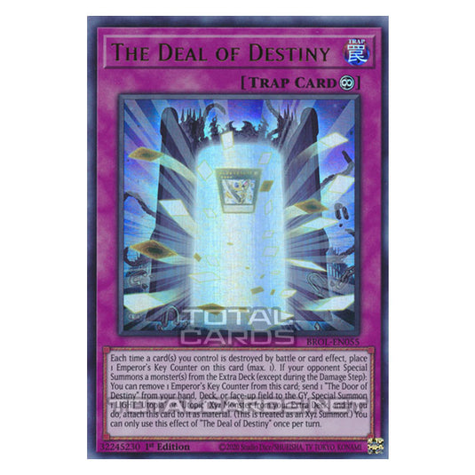 Yu-Gi-Oh! - Brothers of Legend - The Deal of Destiny (Ultra Rare) BROL-EN055