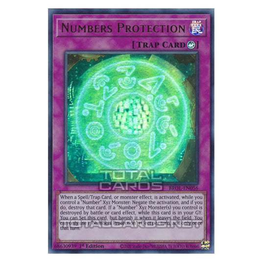 Yu-Gi-Oh! - Brothers of Legend - Numbers Protection (Ultra Rare) BROL-EN056