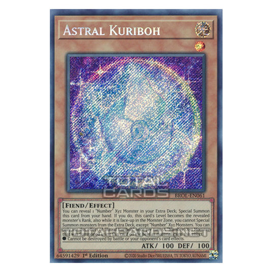 Yu-Gi-Oh! - Brothers of Legend - Astral Kuriboh (Secret Rare) BROL-EN0 Yu-Gi-Oh! - Brothers of Legend - Astral Kuriboh (Secret Rare) BROL-EN0