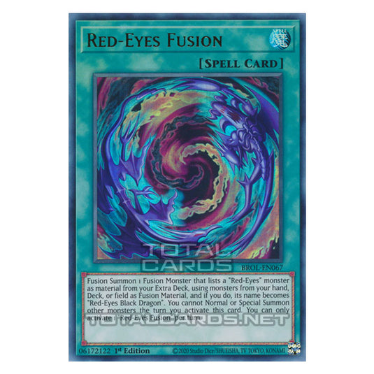 Yu-Gi-Oh! - Brothers of Legend - Red-Eyes Fusion (Ultra Rare) BROL-EN067