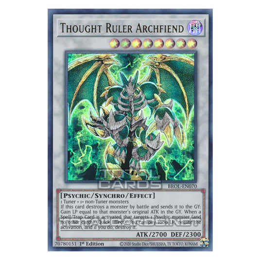 Yu-Gi-Oh! - Brothers of Legend - Thought Ruler Archfiend (Ultra Rare) BROL-EN070