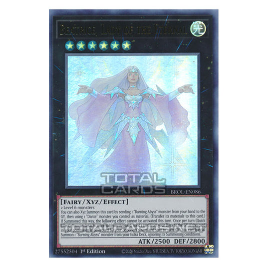 Yu-Gi-Oh! - Brothers of Legend - Beatrice, Lady of the Eternal (Ultra Rare) BROL-EN086