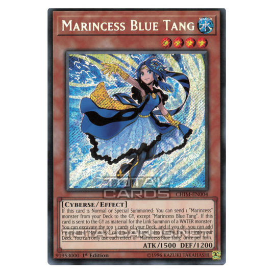 Yu-Gi-Oh! - Chaos Impact - Marincess Blue Tang (Secret Rare) CHIM-EN004