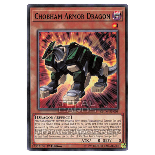 Yu-Gi-Oh! - Chaos Impact - Chobham Armor Dragon (Common) CHIM-EN005