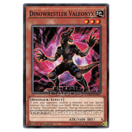 Yu-Gi-Oh! - Chaos Impact - Dinowrestler Valeonyx (Common) CHIM-EN007