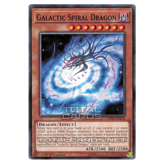 Yu-Gi-Oh! - Chaos Impact - Galactic Spiral Dragon (Common) CHIM-EN016