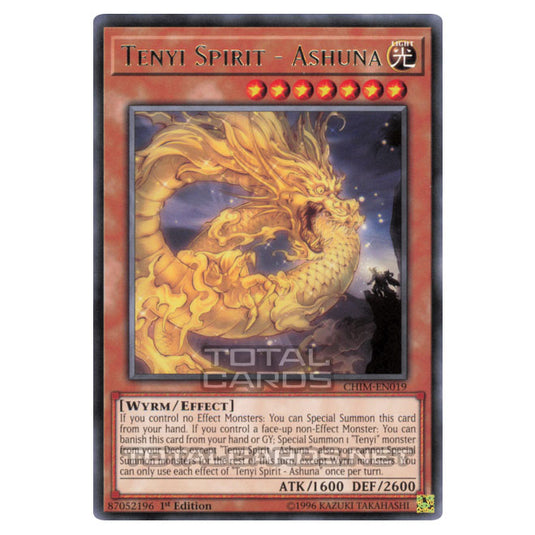 Yu-Gi-Oh! - Chaos Impact - Tenyi Spirit - Ashuna (Rare) CHIM-EN019