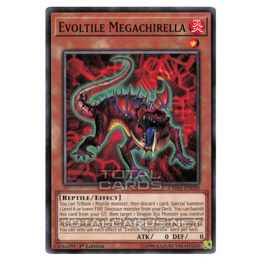 Yu-Gi-Oh! - Chaos Impact - Evoltile Megachirella (Common) CHIM-EN020 Yu-Gi-Oh! - Chaos Impact - Evoltile Megachirella (Common) CHIM-EN020