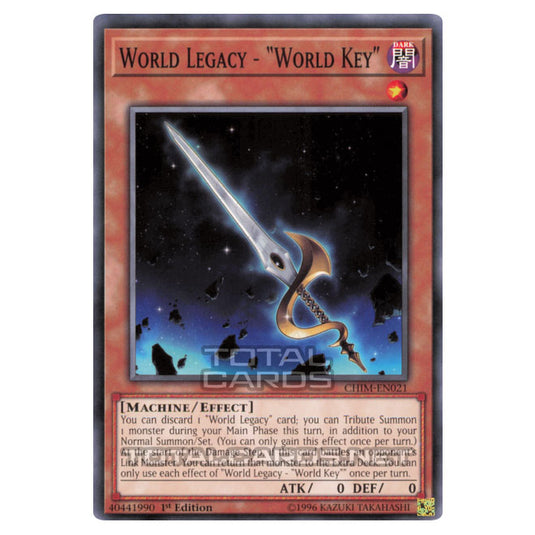 Yu-Gi-Oh! - Chaos Impact - World Legacy - World Key"" (Common) CHIM-EN021