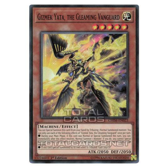 Yu-Gi-Oh! - Chaos Impact - Gizmek Yata, the Gleaming Vanguard (Super Rare) CHIM-EN023