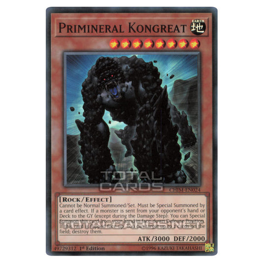 Yu-Gi-Oh! - Chaos Impact - Primineral Kongreat (Super Rare) CHIM-EN024