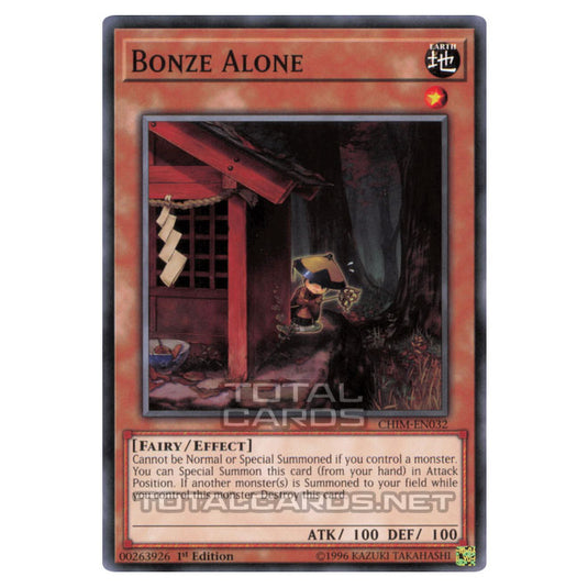 Yu-Gi-Oh! - Chaos Impact - Bonze Alone (Common) CHIM-EN032