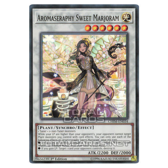 Yu-Gi-Oh! - Chaos Impact - Aromaseraphy Sweet Marjoram (Super Rare) CHIM-EN034