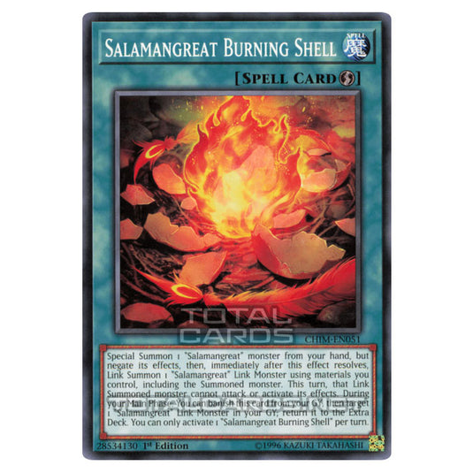 Yu-Gi-Oh! - Chaos Impact - Salamangreat Burning Shell (Common) CHIM-EN051