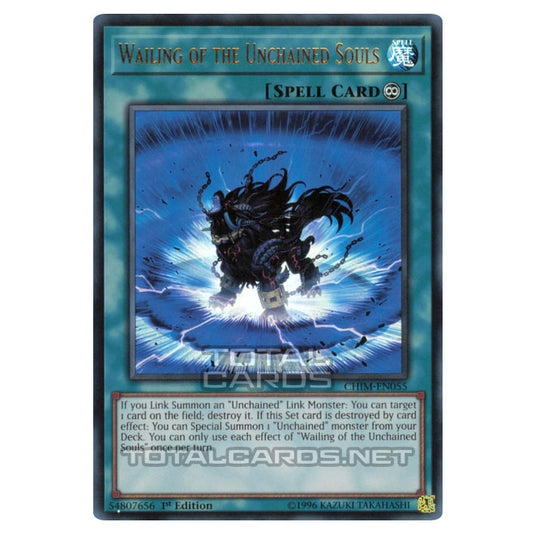 Yu-Gi-Oh! - Chaos Impact - Wailing of the Unchained Souls (Ultra Rare) CHIM-EN055