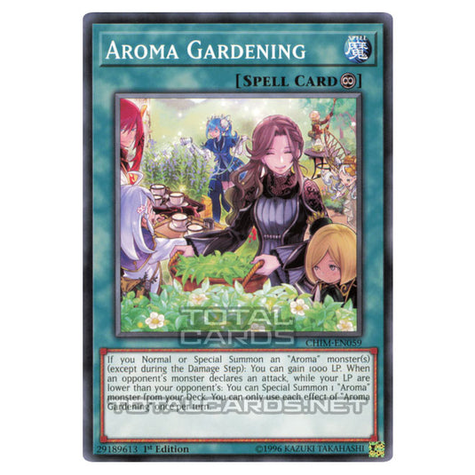 Yu-Gi-Oh! - Chaos Impact - Aroma Gardening (Common) CHIM-EN059