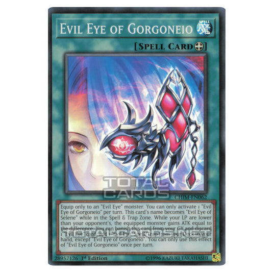 Yu-Gi-Oh! - Chaos Impact - Evil Eye of Gorgoneio (Super Rare) CHIM-EN0 Yu-Gi-Oh! - Chaos Impact - Evil Eye of Gorgoneio (Super Rare) CHIM-EN0