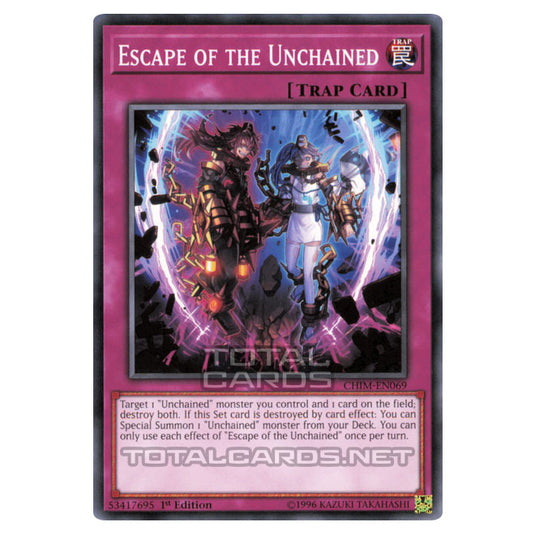 Yu-Gi-Oh! - Chaos Impact - Escape of the Unchained (Common) CHIM-EN069
