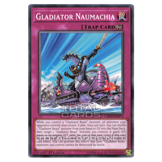 Yu-Gi-Oh! - Chaos Impact - Gladiator Naumachia (Common) CHIM-EN072