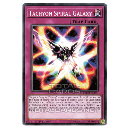 Yu-Gi-Oh! - Chaos Impact - Tachyon Spiral Galaxy (Common) CHIM-EN073